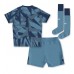 Billige Aston Villa Børnetøj Tredjetrøje til baby 2023-24 Kortærmet (+ korte bukser)